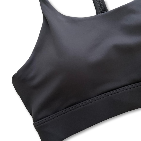 CompressionZ Black Racerback Sports Bra | XS - Picture 2 of 5